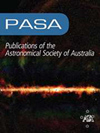 PUBLICATIONS OF THE ASTRONOMICAL SOCIETY OF AUSTRALIA封面